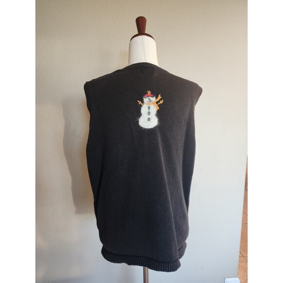 Festive Holiday Sweater Vest - Multicolor - Picture 4 of 15